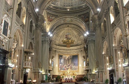Interno della parrocchiale